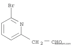 Molecular Structure of 1211524-20-7 (2-(6-bromopyridin-2-yl)acetaldehyde)